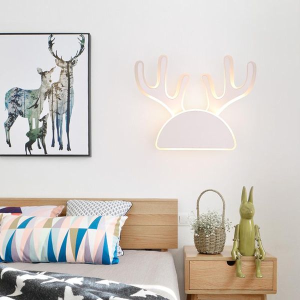 wall lamp simple led modern bedroom children's room cartoon light nordic creative background lights staghorn lamps
wall lamp simple led modern bedroom children's room cartoon light nordic creative background lights staghorn lamps