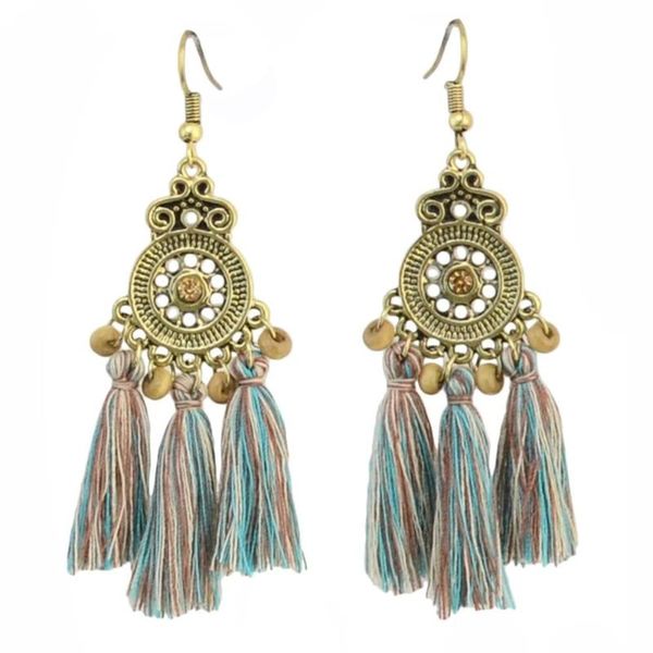 dangle & chandelier bohemian fashion vintage metal flower pattern thread tassel pendant drop earrings for women party jewelry gift accessori, Silver
dangle & chandelier bohemian fashion vintage metal flower pattern thread tassel pendant drop earrings for women party jewelry gift accessori, Silver