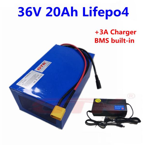 gtk rechargeable lifepo4 36v 20ah lithium iron battery pack bms 50a 12s for 750w 500w electric karts travel scooter bike +3a charger
gtk rechargeable lifepo4 36v 20ah lithium iron battery pack bms 50a 12s for 750w 500w electric karts travel scooter bike +3a charger