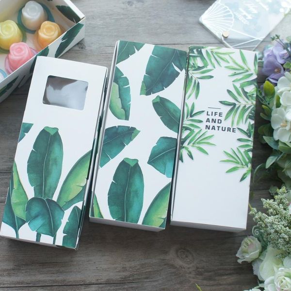 gift wrap 22.5*9*6cm 10pcs tropical green leaves design 3 style paper box cookie chocolate soap candle wedding birthday party diy gifts
gift wrap 22.5*9*6cm 10pcs tropical green leaves design 3 style paper box cookie chocolate soap candle wedding birthday party diy gifts