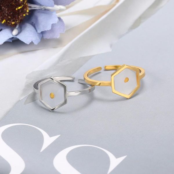 stud geometry hexagon rings for women finger jewelry men mustard seed ring adjustable accessories bff, Golden;silver
stud geometry hexagon rings for women finger jewelry men mustard seed ring adjustable accessories bff, Golden;silver