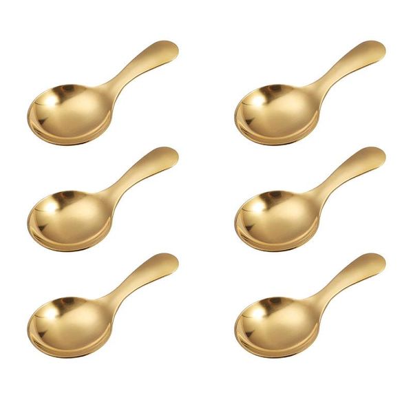 spoons 6pcs restaurant home dessert spoon yogurt round kitchen coffee stainless steel soup elegant dinner flatware ice cream for cake
spoons 6pcs restaurant home dessert spoon yogurt round kitchen coffee stainless steel soup elegant dinner flatware ice cream for cake