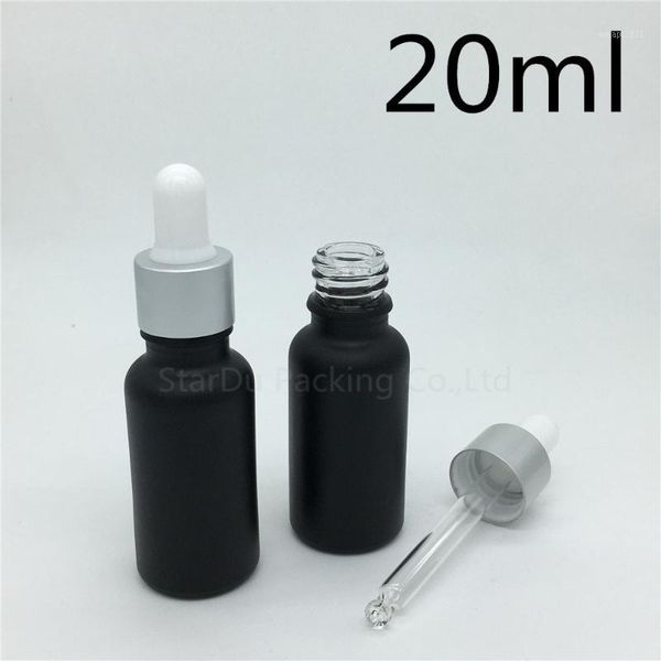 10pcs 20ml black frosted glass essential oil bottle with sub silver ring dropper perfume storage bottles & jars
10pcs 20ml black frosted glass essential oil bottle with sub silver ring dropper perfume storage bottles & jars