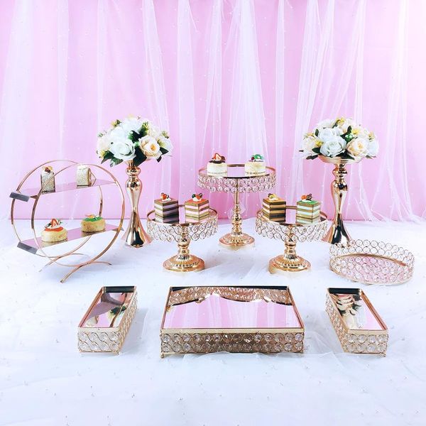 other bakeware 10pcs gold color crystal cake stand wedding dessert tray cupcake pan display table decoration party
other bakeware 10pcs gold color crystal cake stand wedding dessert tray cupcake pan display table decoration party