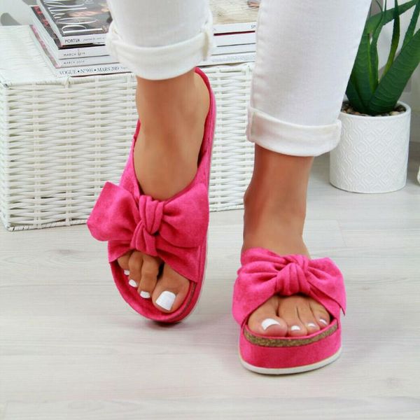 slippers 2021big bow woman shoes high heels casual platform solid comfortable summer sandals fashion open toe ladies, Black
slippers 2021big bow woman shoes high heels casual platform solid comfortable summer sandals fashion open toe ladies, Black