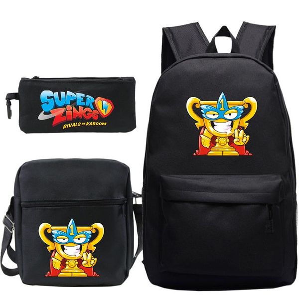 backpack super zings 3 pcs/set cartoon superzings schoolbag travel lapbag (3pcs set/rucksack crossbody pen bag) mochila
backpack super zings 3 pcs/set cartoon superzings schoolbag travel lapbag (3pcs set/rucksack crossbody pen bag) mochila