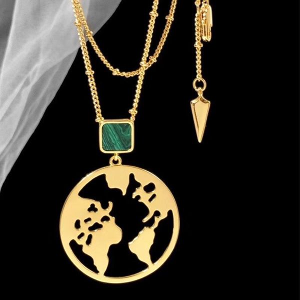 pendant necklaces designer fashion copper jewelry natural stone party necklace, Silver
pendant necklaces designer fashion copper jewelry natural stone party necklace, Silver