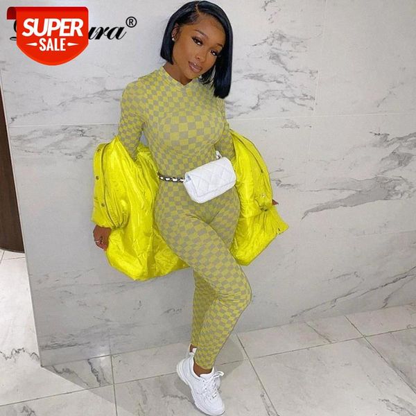 Dulzura Plaid Check Boob Women Jumpsuit Long Sleeve Stretch Bodycon Sexy Streetwear Sporty 2020 Autumn Winter Clothes Workout #4E8l, White
Dulzura Plaid Check Boob Women Jumpsuit Long Sleeve Stretch Bodycon Sexy Streetwear Sporty 2020 Autumn Winter Clothes Workout #4E8l, White