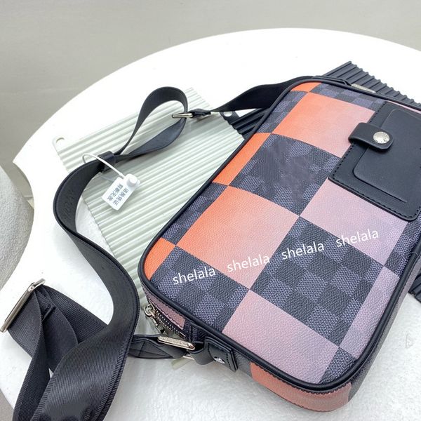 designer men's briefcases crossbody shoulder bags small grid briefcase cross body chest bag fashion purses contrast color high quality
designer men's briefcases crossbody shoulder bags small grid briefcase cross body chest bag fashion purses contrast color high quality