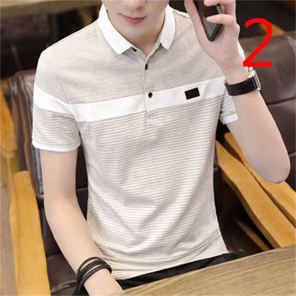 2021 new trend korean version of the self-cultivation lapel compassionate men 8651, White;black
2021 new trend korean version of the self-cultivation lapel compassionate men 8651, White;black