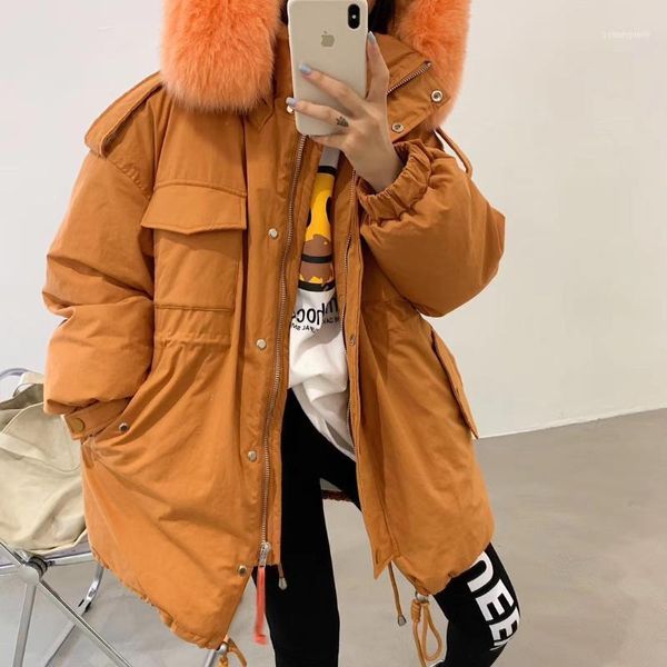 women's down & parkas h. h large winter oversized fur loose jacket thickened tooling coat 91371, Black
women's down & parkas h. h large winter oversized fur loose jacket thickened tooling coat 91371, Black