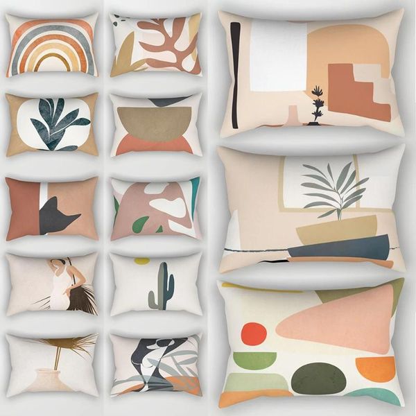 pillow case brown geometric abstract art stripe rectangular cushion cover 30x50 cm bedroom living room stylish home decor 
pillow case brown geometric abstract art stripe rectangular cushion cover 30x50 cm bedroom living room stylish home decor