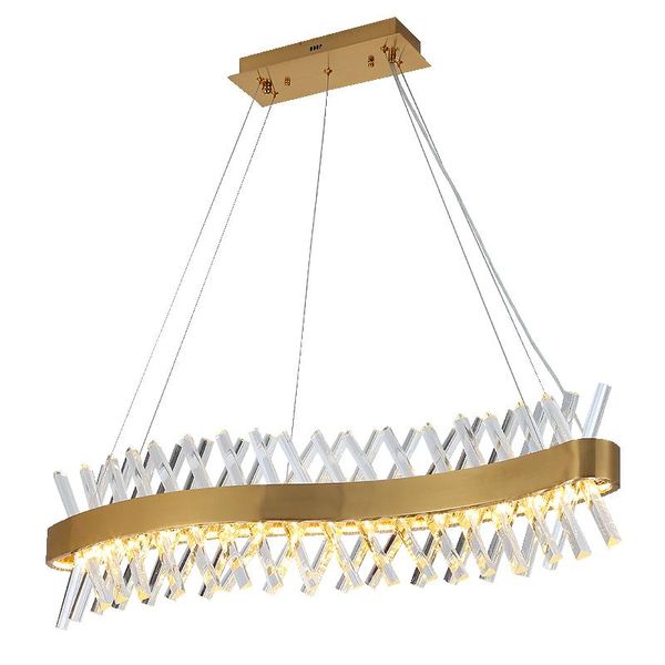 pendant lamps modern k9 crystal chandelier gold dining room rectangle led lamp hanging light metal drop for living fedex
pendant lamps modern k9 crystal chandelier gold dining room rectangle led lamp hanging light metal drop for living fedex