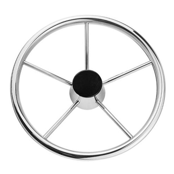 rafts/inflatable boats 13-1/2inch 342mm steering wheel stainless steel 316 marine grade 5 spokes 25 degree boat yacht hardware
rafts/inflatable boats 13-1/2inch 342mm steering wheel stainless steel 316 marine grade 5 spokes 25 degree boat yacht hardware