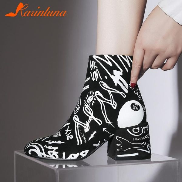 boots karin fashion design big size 41 kid suede mixed color round toe thick heels autumn ankle female, Black
boots karin fashion design big size 41 kid suede mixed color round toe thick heels autumn ankle female, Black