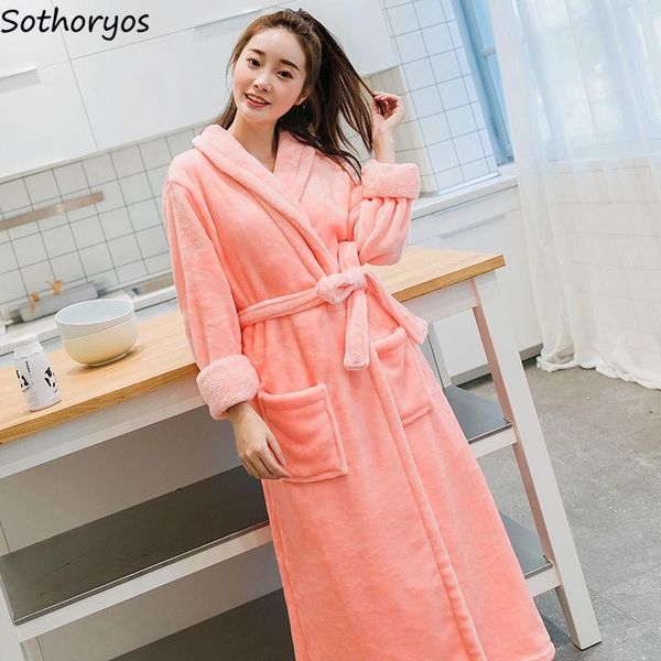 women's sleepwear nightgowns women long sleeve flannel calf length simple kimono casual winter warm thickening bathrobe home lounge wea, Black;red
women's sleepwear nightgowns women long sleeve flannel calf length simple kimono casual winter warm thickening bathrobe home lounge wea, Black;red