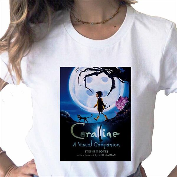 summer and women coraline men print ladies casual basis o collar white short sleeve shirt,drop ship, White;black
summer and women coraline men print ladies casual basis o collar white short sleeve shirt,drop ship, White;black