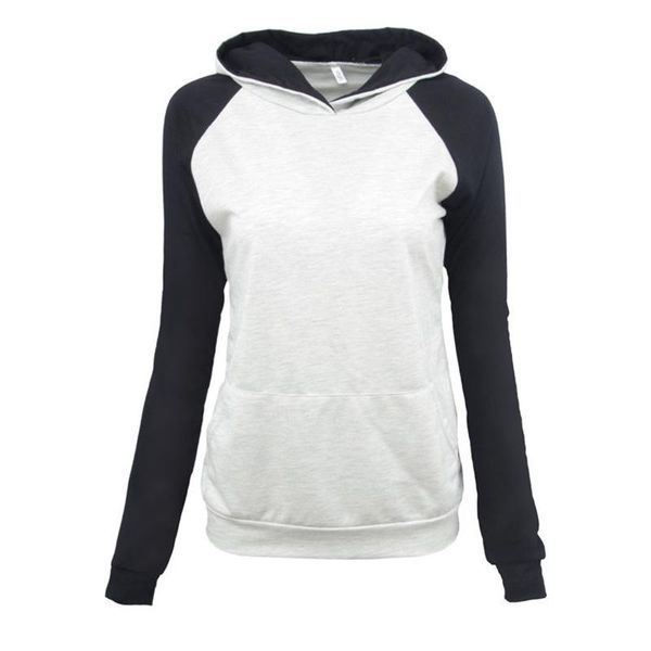 women's hoodies & sweatshirts casual loose long sleeve contrast color hooded splicing fashion coat with cap for women, Black
women's hoodies & sweatshirts casual loose long sleeve contrast color hooded splicing fashion coat with cap for women, Black