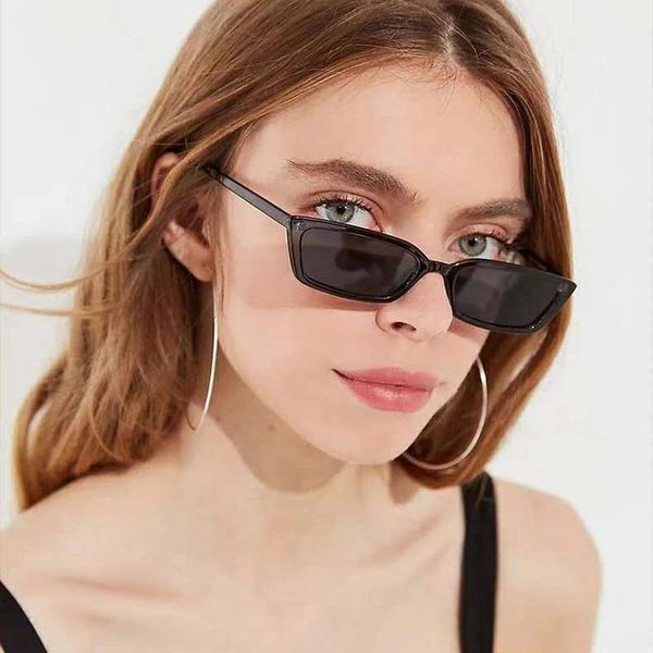 sunglasses retro black rectangular women 2021 trendy brand designer shades small frame sun glasses female oculos uv400, White;black
sunglasses retro black rectangular women 2021 trendy brand designer shades small frame sun glasses female oculos uv400, White;black