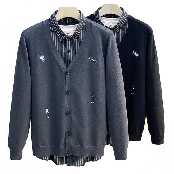 men's sweaters cardigan fall winter selling 4xl classic casual quality france single-breasted sweater, White;black
men's sweaters cardigan fall winter selling 4xl classic casual quality france single-breasted sweater, White;black