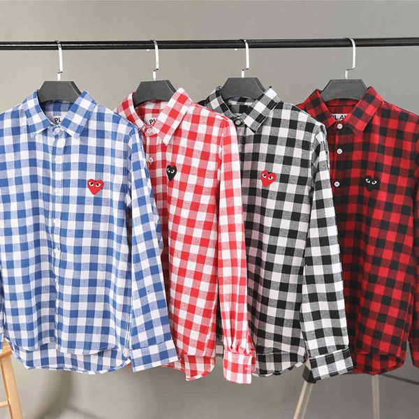 women's blouses & shirts spring and autumn fashion long sleeve checked casual jackets ar3k, White
women's blouses & shirts spring and autumn fashion long sleeve checked casual jackets ar3k, White