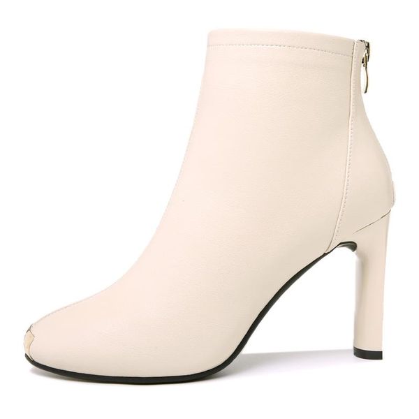 dress shoes round toe stiletto women's boots, back zipper solid color ankle platform, Black
dress shoes round toe stiletto women's boots, back zipper solid color ankle platform, Black