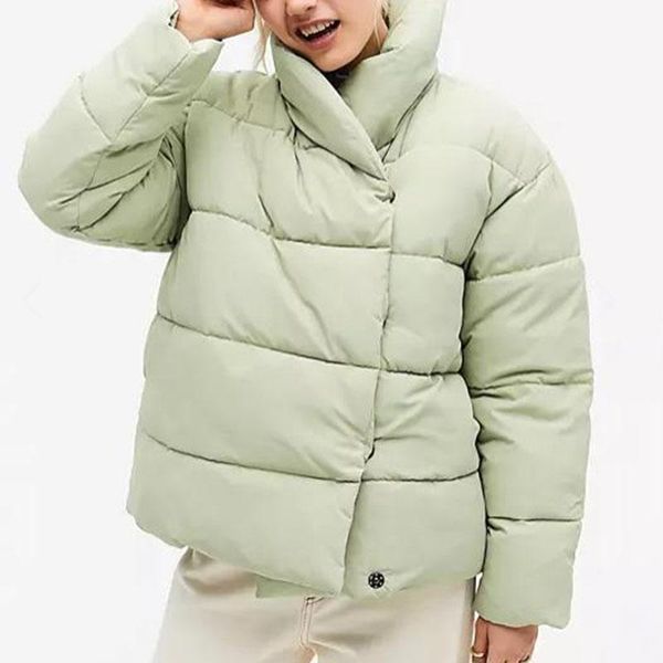 women's down & parkas berry fashion winter stand collar women elegant loose short coats covered button cotton jackets ladies, Black
women's down & parkas berry fashion winter stand collar women elegant loose short coats covered button cotton jackets ladies, Black