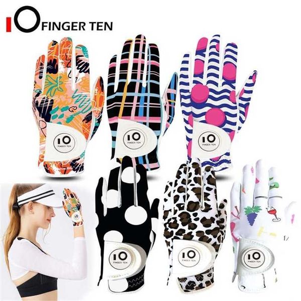 design printed premium women' golf gloves left hand right with ball marker rh lh weathersof grip leather ladies m l xl 211124, Blue;gray
design printed premium women' golf gloves left hand right with ball marker rh lh weathersof grip leather ladies m l xl 211124, Blue;gray