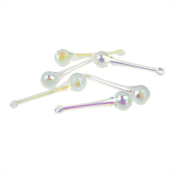 10pcs/lot ab 20x80mm glass raindrop prisms for crystal chandelier parts for home decoration 
10pcs/lot ab 20x80mm glass raindrop prisms for crystal chandelier parts for home decoration