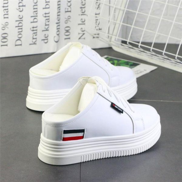 loafers slippers casual increased internal flat shoes female slides platform cover toe low luxury soft cross-tied pu hoof heels, Black
loafers slippers casual increased internal flat shoes female slides platform cover toe low luxury soft cross-tied pu hoof heels, Black