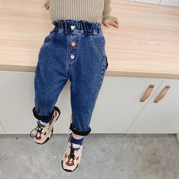 jeans 2-6 years winter girls casual thick warm fleece pant baby kids children denim trousers, Blue
jeans 2-6 years winter girls casual thick warm fleece pant baby kids children denim trousers, Blue