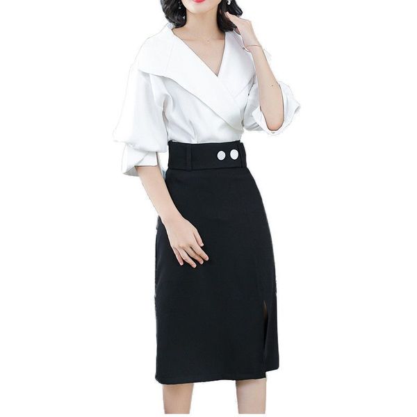2021 new spring summer fashion women casual ol style suits female + split pencil skirt tracksuit lady slim 2 piece set outfits 38vim6, Black;gray
2021 new spring summer fashion women casual ol style suits female + split pencil skirt tracksuit lady slim 2 piece set outfits 38vim6, Black;gray