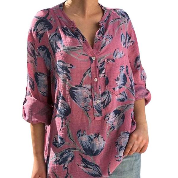 women's blouses & shirts tropical plant printing blouse women harajuku 2021 plus size casual floral streetwear pink clothes, White
women's blouses & shirts tropical plant printing blouse women harajuku 2021 plus size casual floral streetwear pink clothes, White