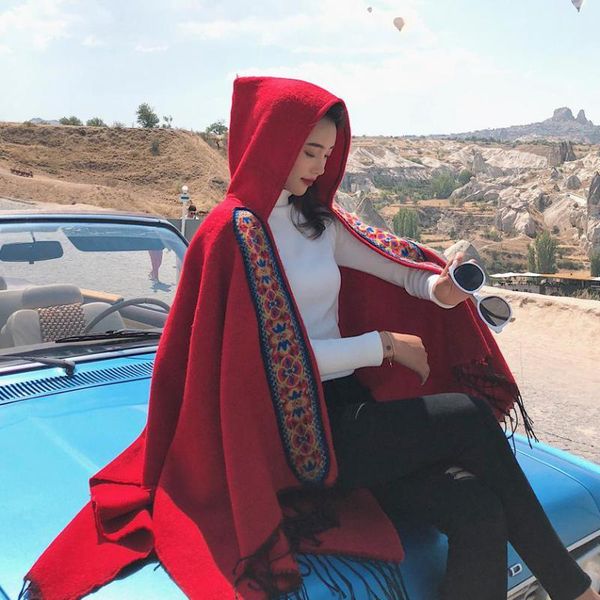 scarves luxury female turkish handmade scarf shawl national cape women hat thickened warm travel hooded cloak loose 130x150cm, Blue;gray
scarves luxury female turkish handmade scarf shawl national cape women hat thickened warm travel hooded cloak loose 130x150cm, Blue;gray