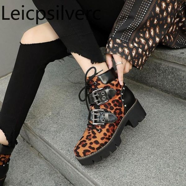 boots women's the winter fashion color matching round head lace-up mid heel shoes plus size 32-43 height 5cm, Black
boots women's the winter fashion color matching round head lace-up mid heel shoes plus size 32-43 height 5cm, Black