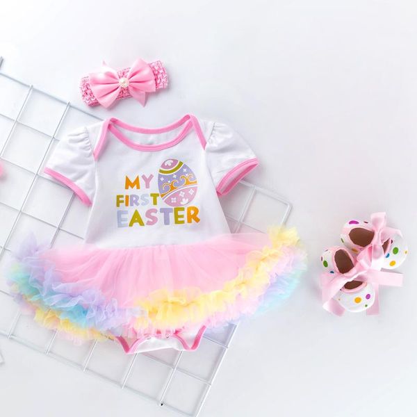 cute baby girls easter party clothing cartoon print short sleeve romper dress+headwear+shoes/leg sleeves 3pcs suit 0-24months, White
cute baby girls easter party clothing cartoon print short sleeve romper dress+headwear+shoes/leg sleeves 3pcs suit 0-24months, White