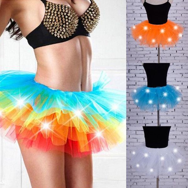 skirts girls light up led luminous tutu stage dance short mini skirt wear evening party wrinkle layered, Black
skirts girls light up led luminous tutu stage dance short mini skirt wear evening party wrinkle layered, Black