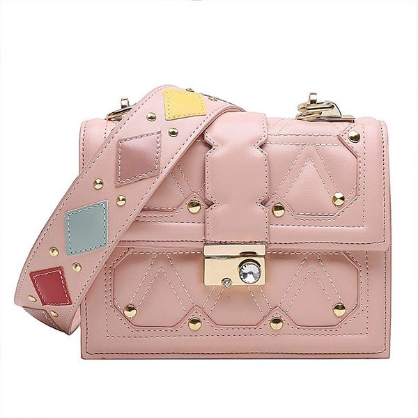wholesale designer womens cross body bags messenger bag shoulder bags fashion plain personality wide shoulder belt rivet patchwork color bag
wholesale designer womens cross body bags messenger bag shoulder bags fashion plain personality wide shoulder belt rivet patchwork color bag