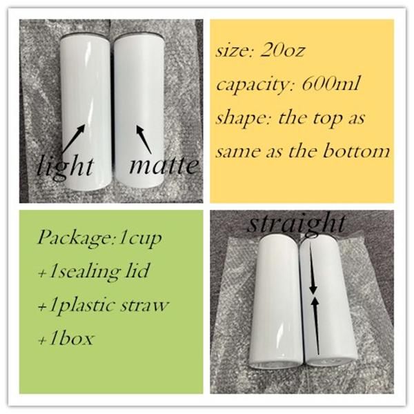20oz sublimation matte straight tumbler stainless steel insulated mugs double wall vacuum cup blank coffee diy mug water bottle a14
20oz sublimation matte straight tumbler stainless steel insulated mugs double wall vacuum cup blank coffee diy mug water bottle a14