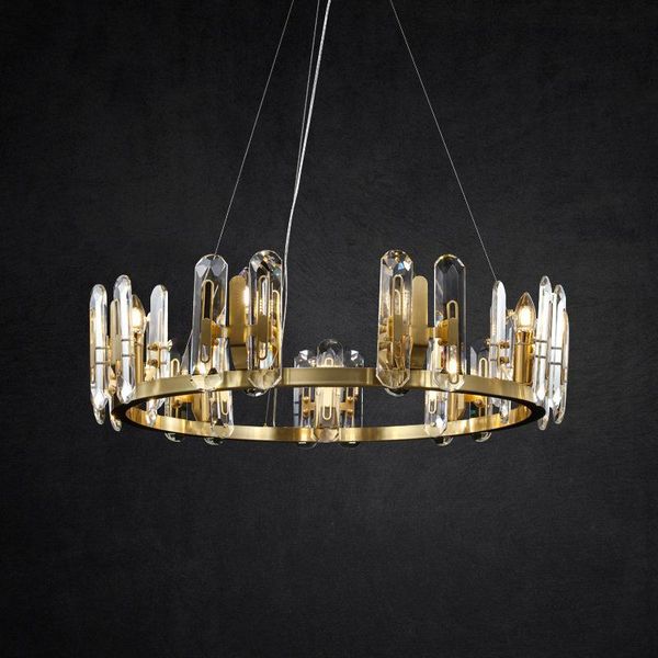 hong kong-style luxury crystal chandelier copper post-modern duplex building living room hall villa designer model room lamps
hong kong-style luxury crystal chandelier copper post-modern duplex building living room hall villa designer model room lamps