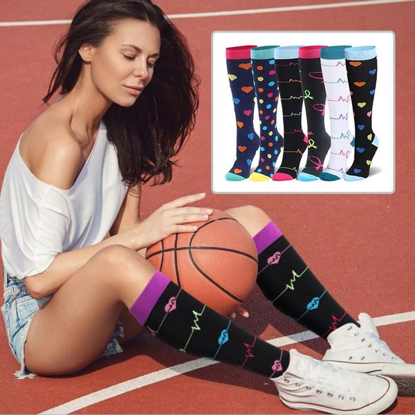 men's socks compression marathon running sports men women knee and women's hiking, Black
men's socks compression marathon running sports men women knee and women's hiking, Black