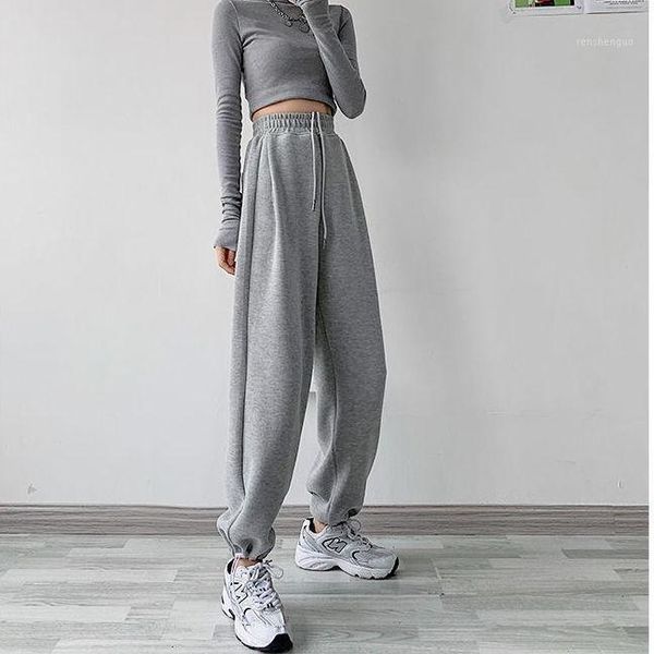 women's pants & capris philosophy wonder 2021 spring sports casual cottont rousers female elastic high waist loose cargo jogging, Black;white
women's pants & capris philosophy wonder 2021 spring sports casual cottont rousers female elastic high waist loose cargo jogging, Black;white
