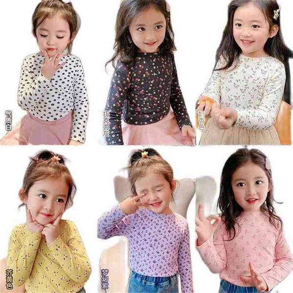 girls floral bottoming shirt spring and autumn baby style high stretch modal round neck long-sleeved t-shirt p4634 210622, Blue
girls floral bottoming shirt spring and autumn baby style high stretch modal round neck long-sleeved t-shirt p4634 210622, Blue