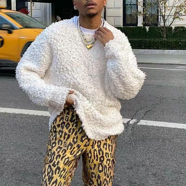 men's hoodies & sweatshirts men winter warm sweatshirt solid plush long sleeve pullover loose oversized o-neck hooded streetwear, Black
men's hoodies & sweatshirts men winter warm sweatshirt solid plush long sleeve pullover loose oversized o-neck hooded streetwear, Black
