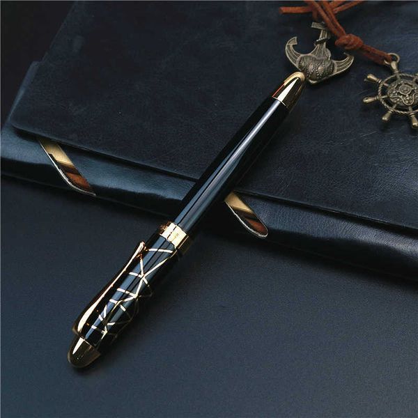 fountain ribbon black hero gold pen with gift box f tip do not contain ink busins school student pens
fountain ribbon black hero gold pen with gift box f tip do not contain ink busins school student pens