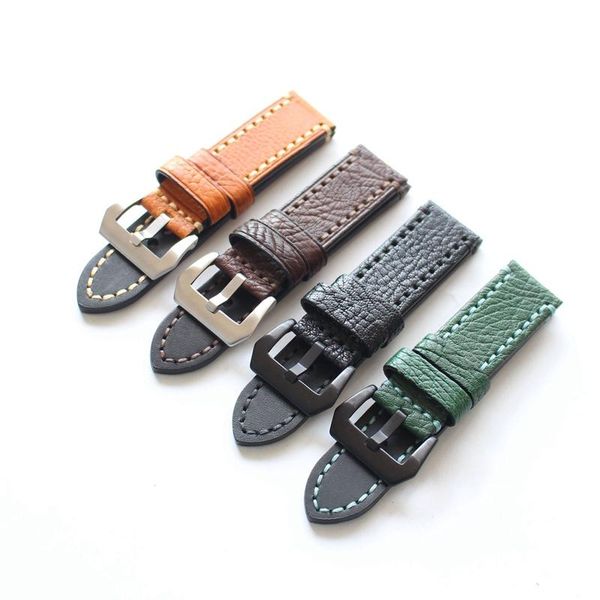 watch bands handmade vintage lleather watchband 20 22 24mm lychee pattern black, green yellow,thickened bracelet,suitable for men, Black;brown
watch bands handmade vintage lleather watchband 20 22 24mm lychee pattern black, green yellow,thickened bracelet,suitable for men, Black;brown