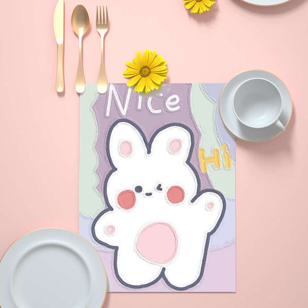 pvc printing dirty imitation leather thermal insulation point table mat cartoon basin coaster
pvc printing dirty imitation leather thermal insulation point table mat cartoon basin coaster