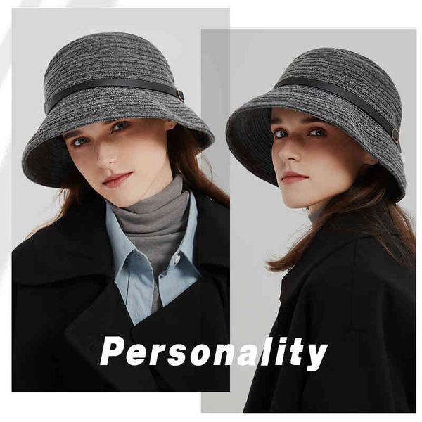 brand caps hat female spring and autumn wool tweed fisherman hat british literature art versatile winter basin shows a small face, Blue;gray
brand caps hat female spring and autumn wool tweed fisherman hat british literature art versatile winter basin shows a small face, Blue;gray