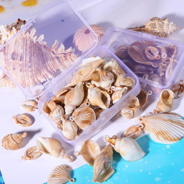 charms 12 simulation shell pendants conch multi-style diy jewelry necklace making accessories set, Bronze;silver
charms 12 simulation shell pendants conch multi-style diy jewelry necklace making accessories set, Bronze;silver
