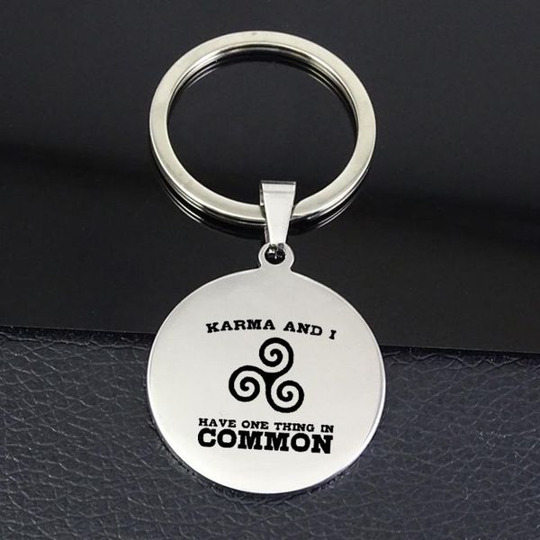 keychains disc charm 2021 "karma and i" keychain jewelry for men women factory price yp6959, Silver
keychains disc charm 2021 "karma and i" keychain jewelry for men women factory price yp6959, Silver